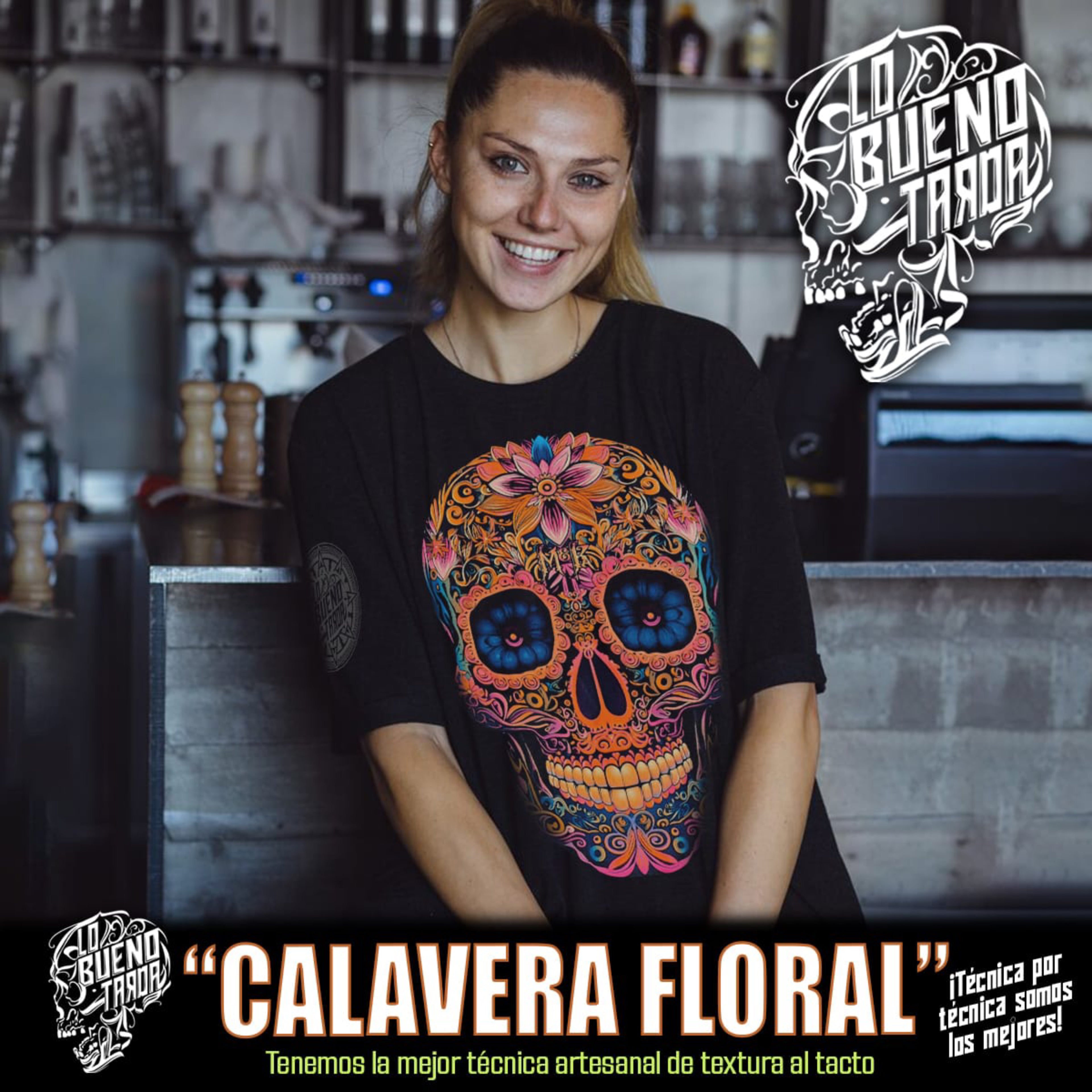 Calavera Floral - Blooming Skull